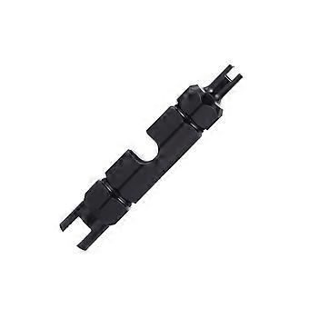 Gereedschap voor het verwijderen van de kern van een fietsventiel (voor binnenbanden en tubeless ventielen) (zwart)