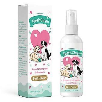Pet Dental Spray 100ml, Probiotic Oral Spray for Dogs & Cats, Freshens Breath, Helps Keep Teeth Clean and Gums Healthy