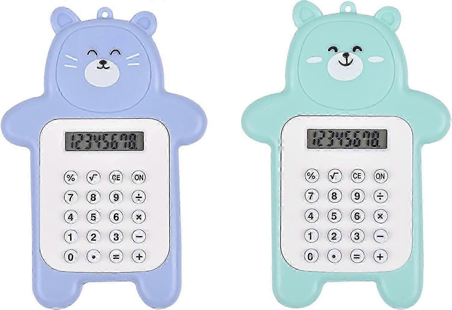 2pc Small 8 Digit Display Calculator