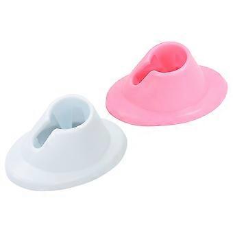 4Pcs Nail Polish Display Stand Silicone Holder for Storage Use