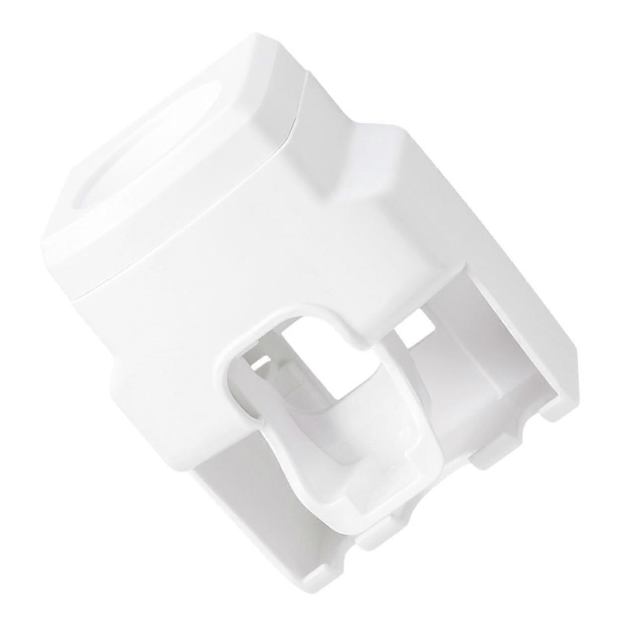 Automatic Toothpaste Dispenser Wall Mounted Toothbrush Holder Set, OneHanded Mess Bathroom Use