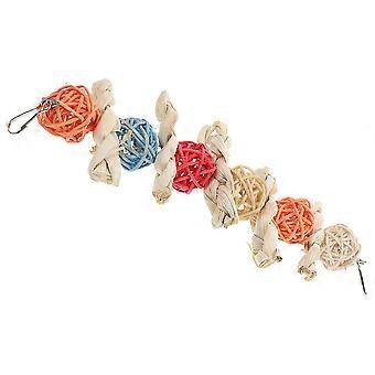 Bunny Molar Toy String for Pet Use 3Pcs Decorative Grinding String Toy