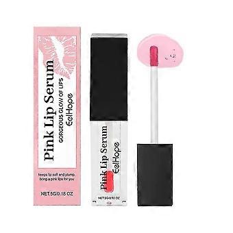 Color Changing Lip Gloss, Pink Magic Mood Lippenstift Feuchtigkeitsspendende Lippen Glow Oil Lip Tint Lip Inks Stain Lip Balm Nicht fettig Transparent Aufpolsterndes Lippenserum f