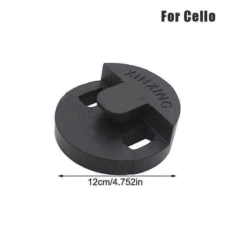 1Pc Rubber Cello Violin Viola Mute Silencer Muffler Practice Fiddle Decrease The Volume Not Disturb Others To Rest