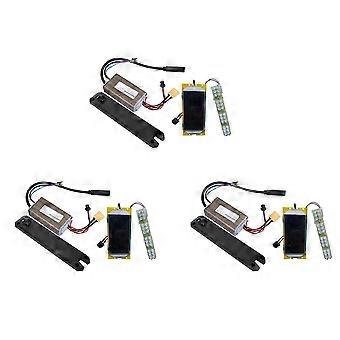 3X Scooter Motherboard Controller Electric Scooter Display Screen Skateboard Replacement Accessories compatible with Kugoo S1 S2 S3