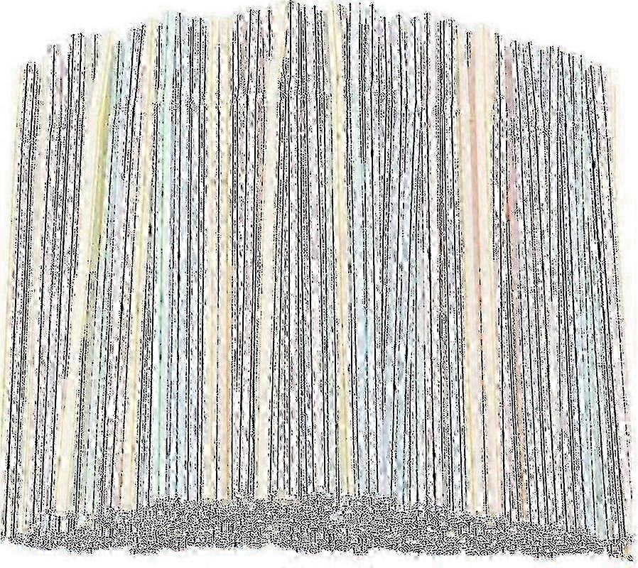 600pcs Flexible Plastic Drinking Straws - Disposable Plastic Straws