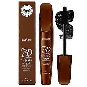 Zephoco Three-Dimensional Curling Mascara (Black) Naturally And Smoothly Curls And Sets The Shape Without Smudging