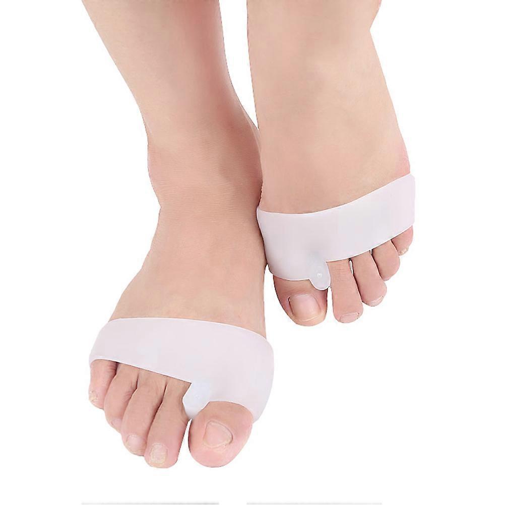 Toe Spacer for 1Pair White Big Toes Protector