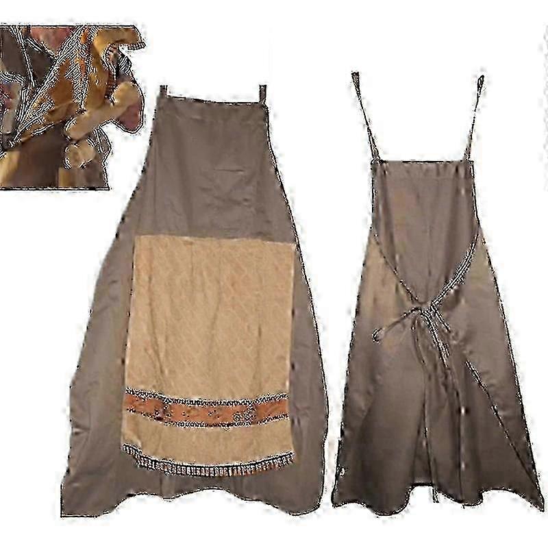 Novelty Chef Apron Featuring Hidden Zip Surprise