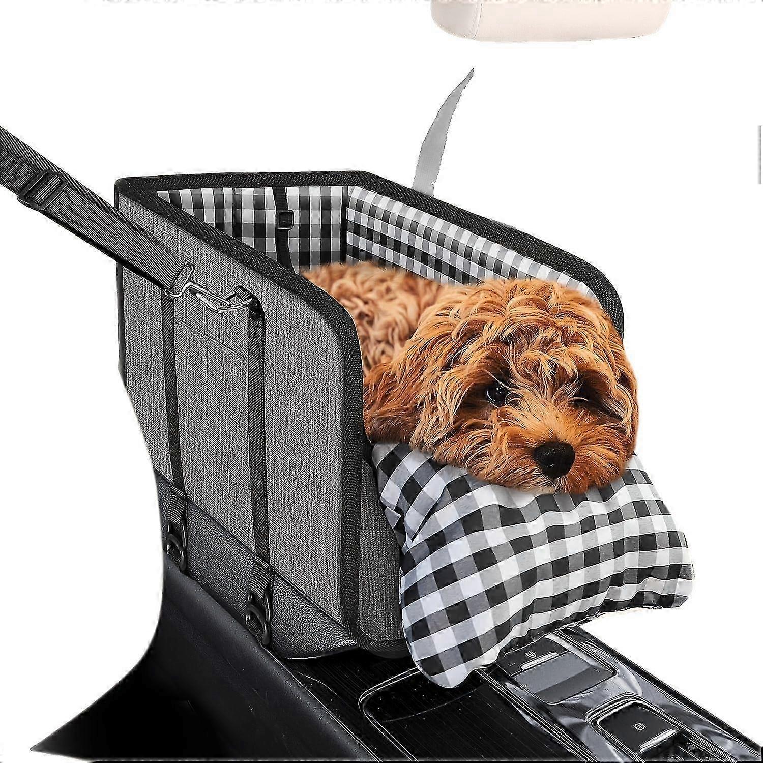 Cushioned Foldable Dog Car Booster