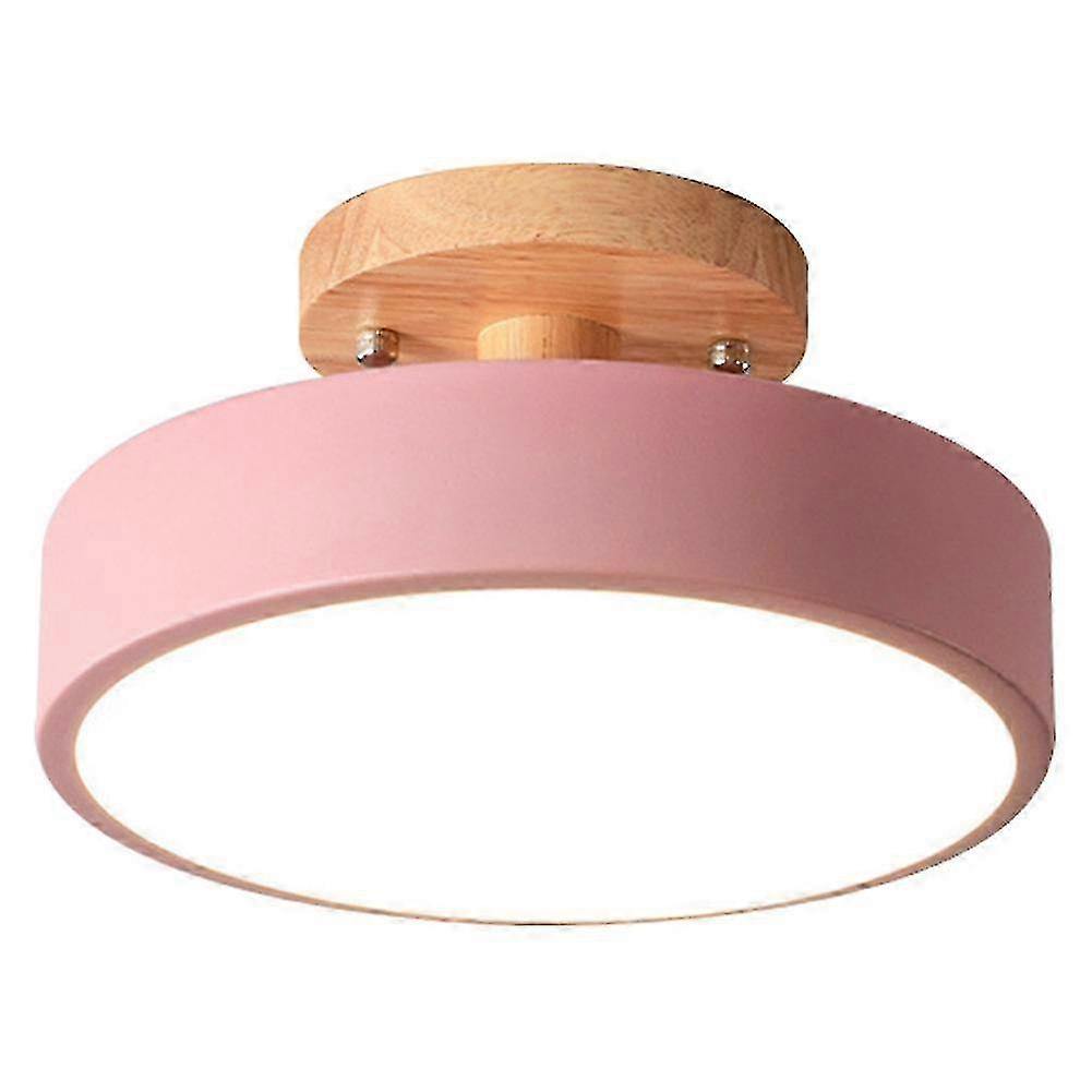 Nordic Oak Surface Ceiling Lamp