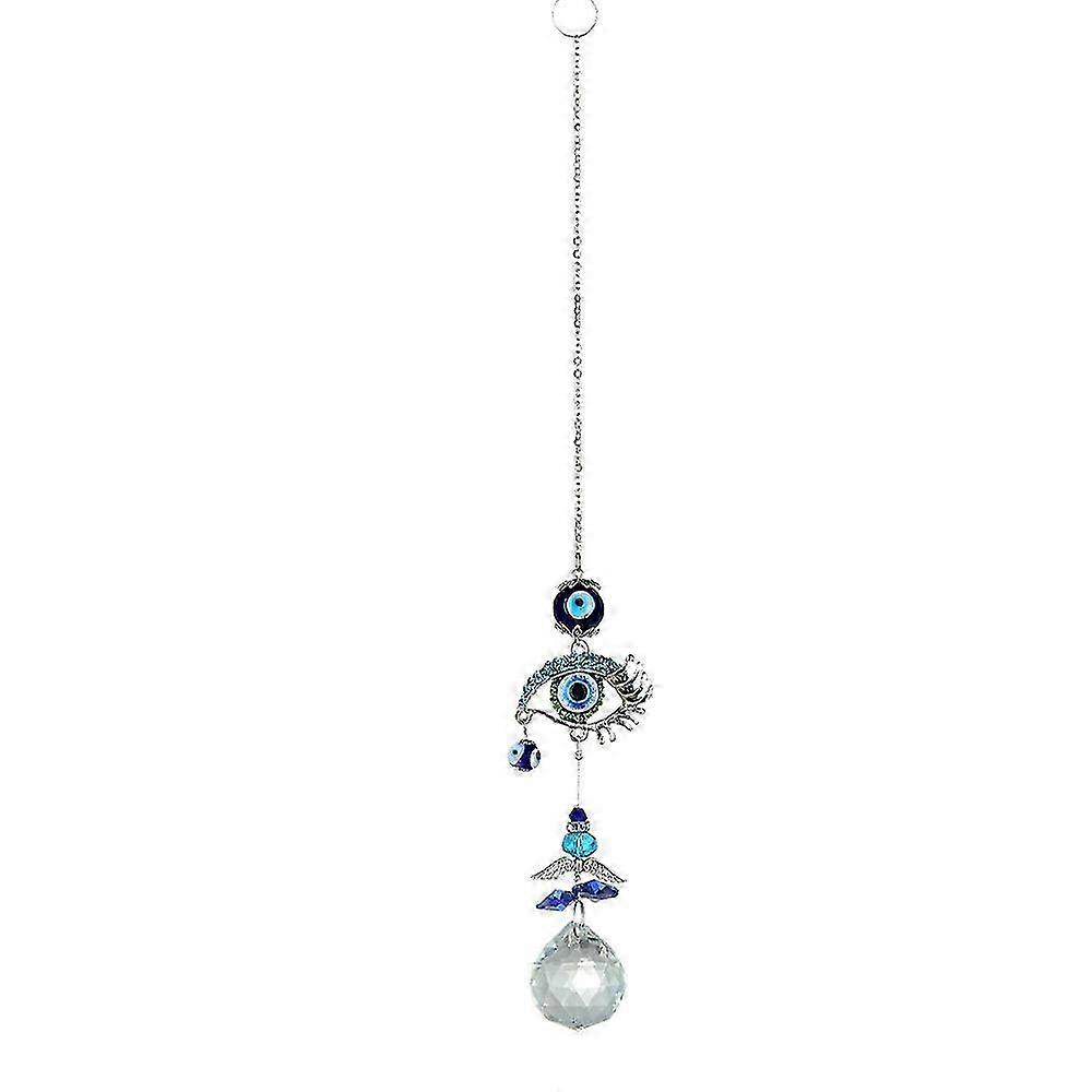 Optical Crystal Prism Good Luck Decor