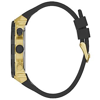Gæt ure eksponering Quartz Analog Mænds Watch med Silikone Armbånd GW0325G1