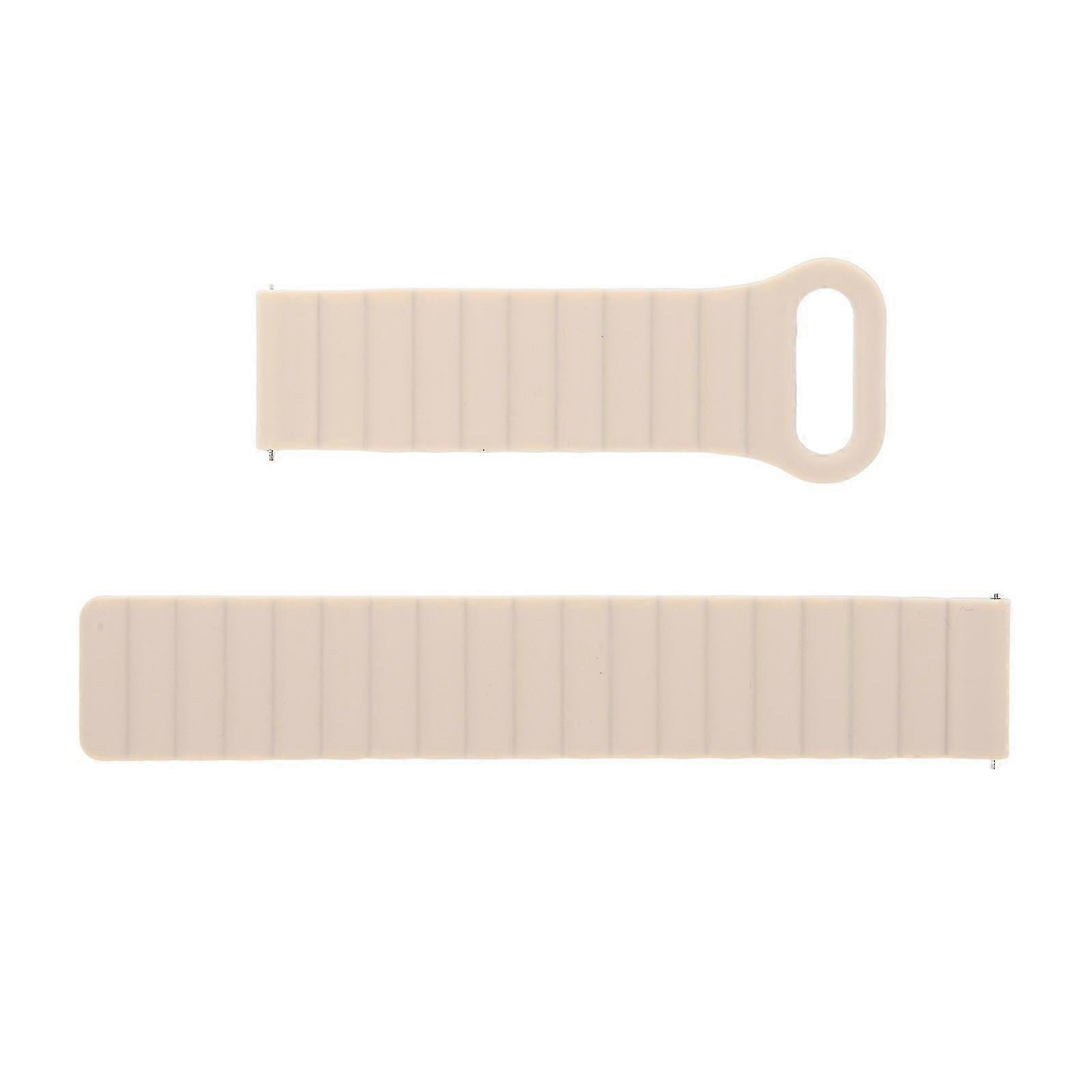 Silicone Watch Band Replacement Smartwatch Strap Daily Use Rectangular Shape Adjustable Length 1Pack