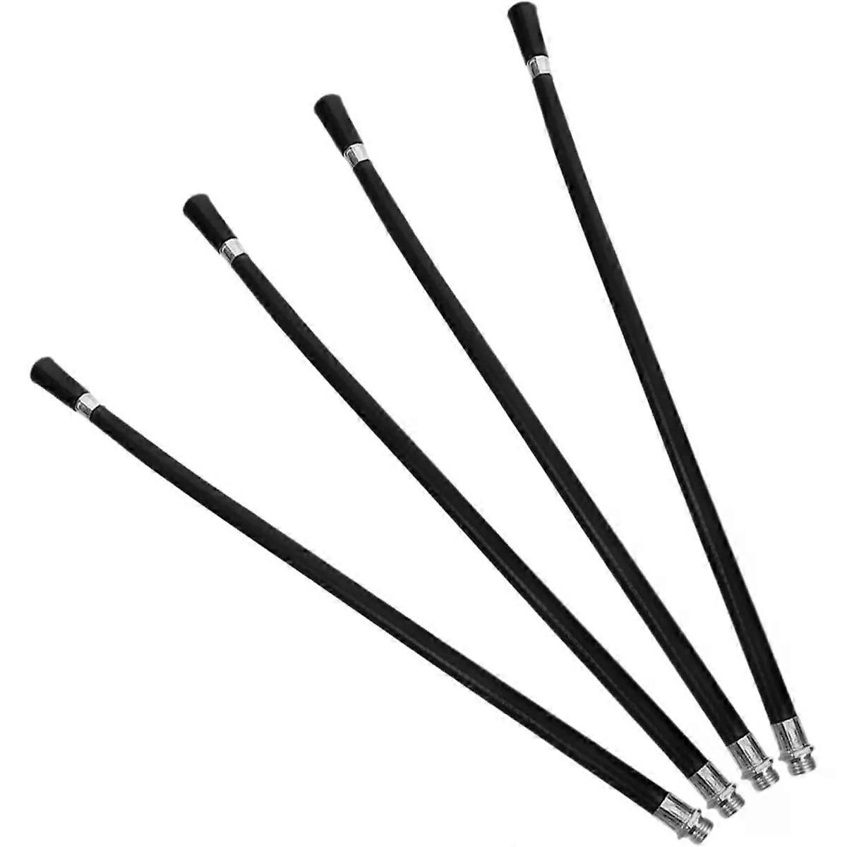 4pcs Fire Extinguisher Discharge Hose PP Black Easy Replacement