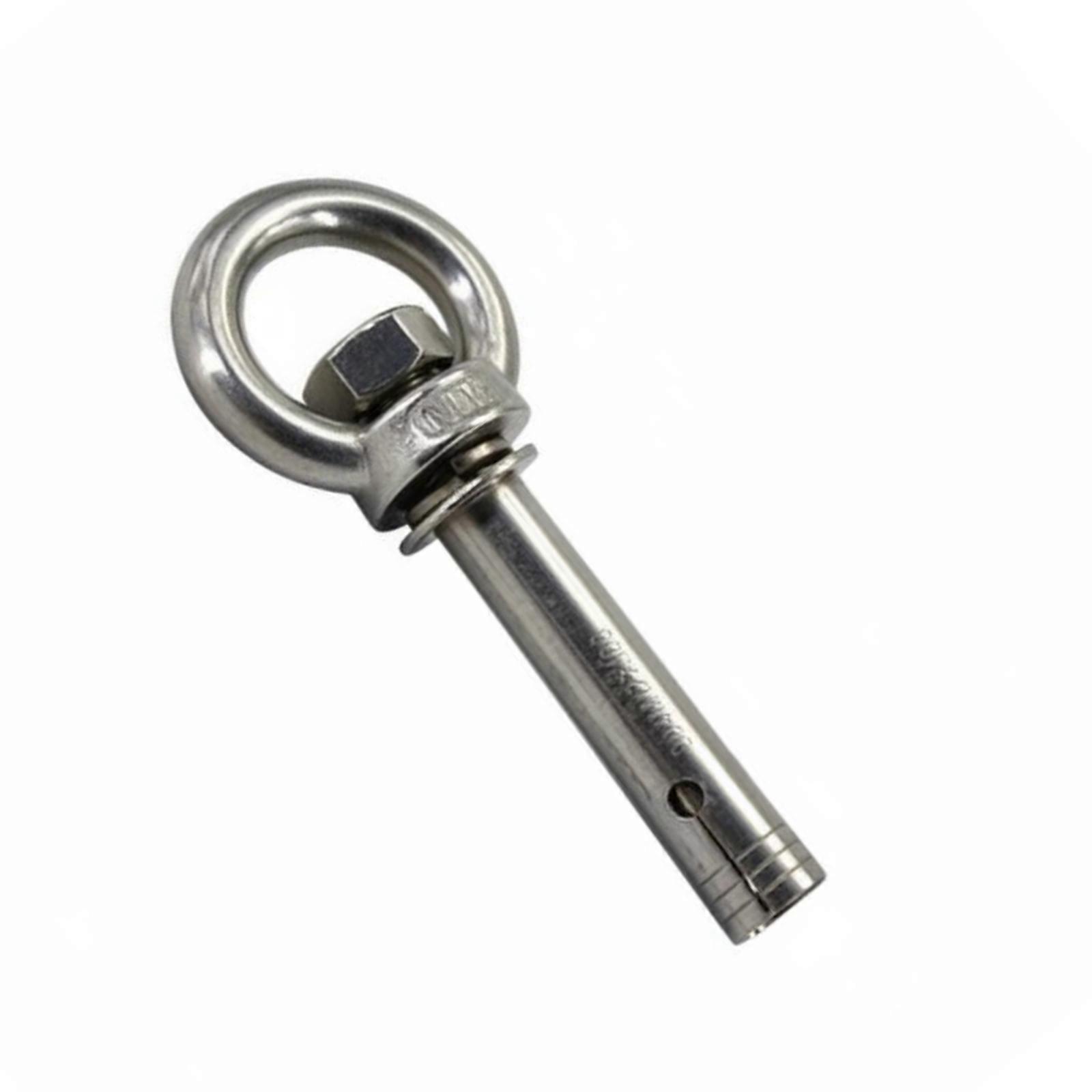 Pool Expansion Bolt with Nut Expansion Eyebolt Threaded for Fixed Installation