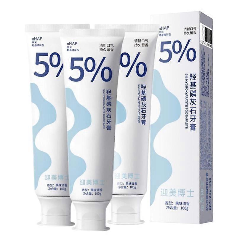 1-3Pcs Hydroxyapatite Toothpaste Probiotic Whitening Toothpaste 100g