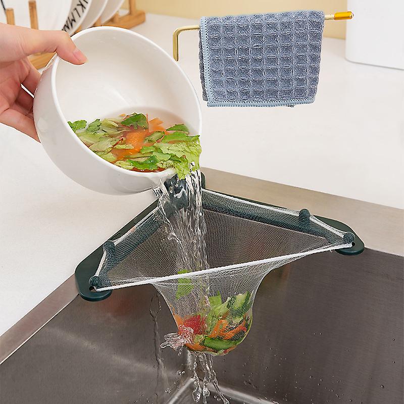 Kitchen Sink Triangular Ladder Filter 14.5*4*23.5cm