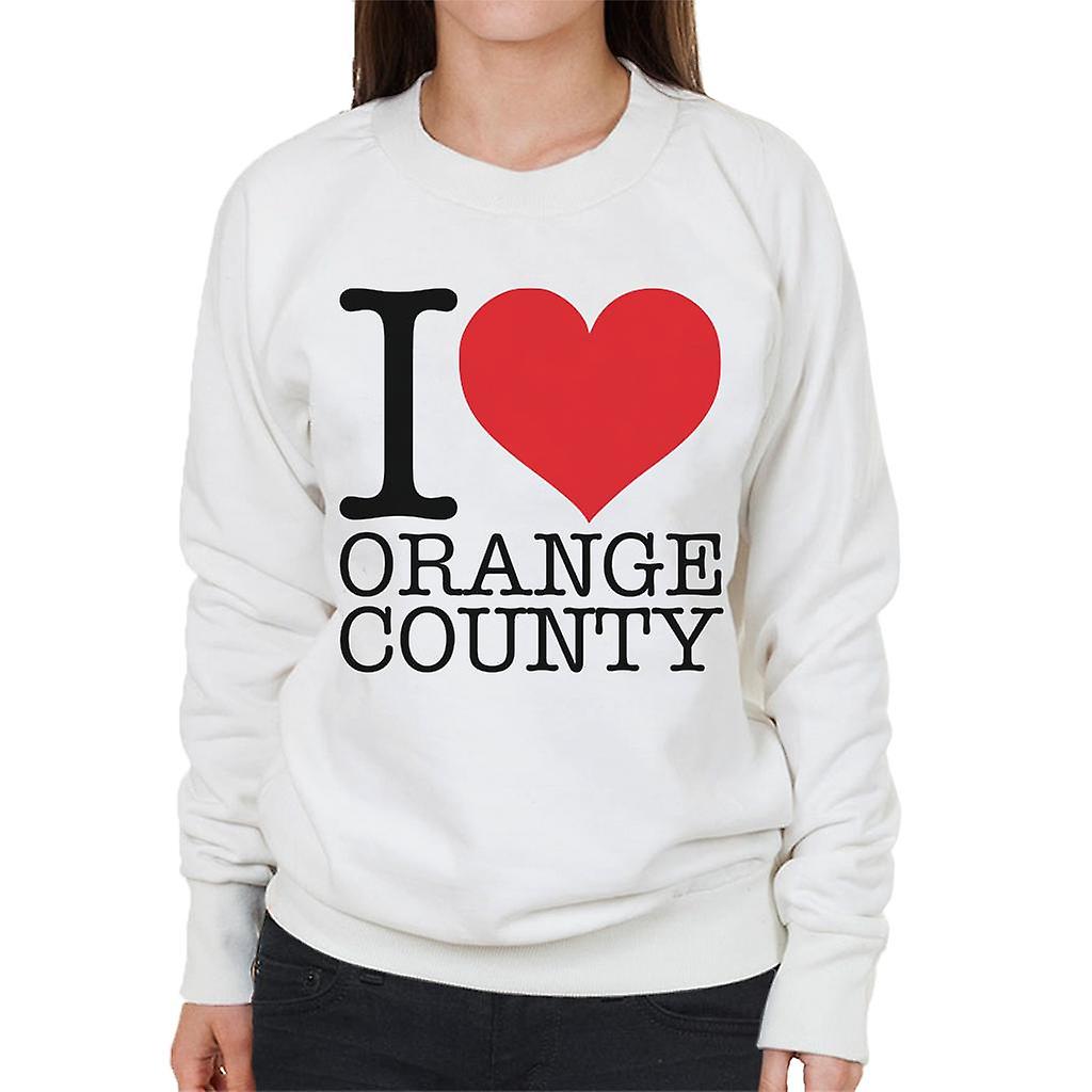 Miluju Orange County ženy ' s tričko