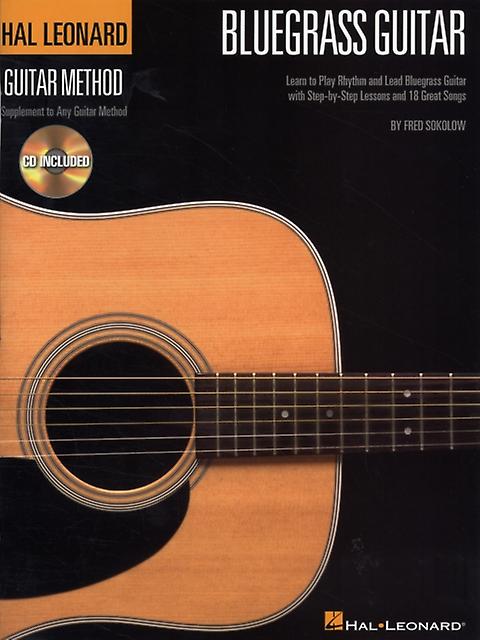 Hal Leonard Bluegrass Guitar Method by Fred Sokolow Book Book