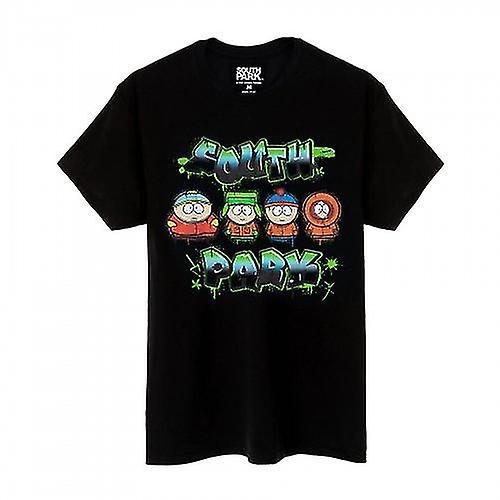 South Park Mens Graffiti T-Shirt