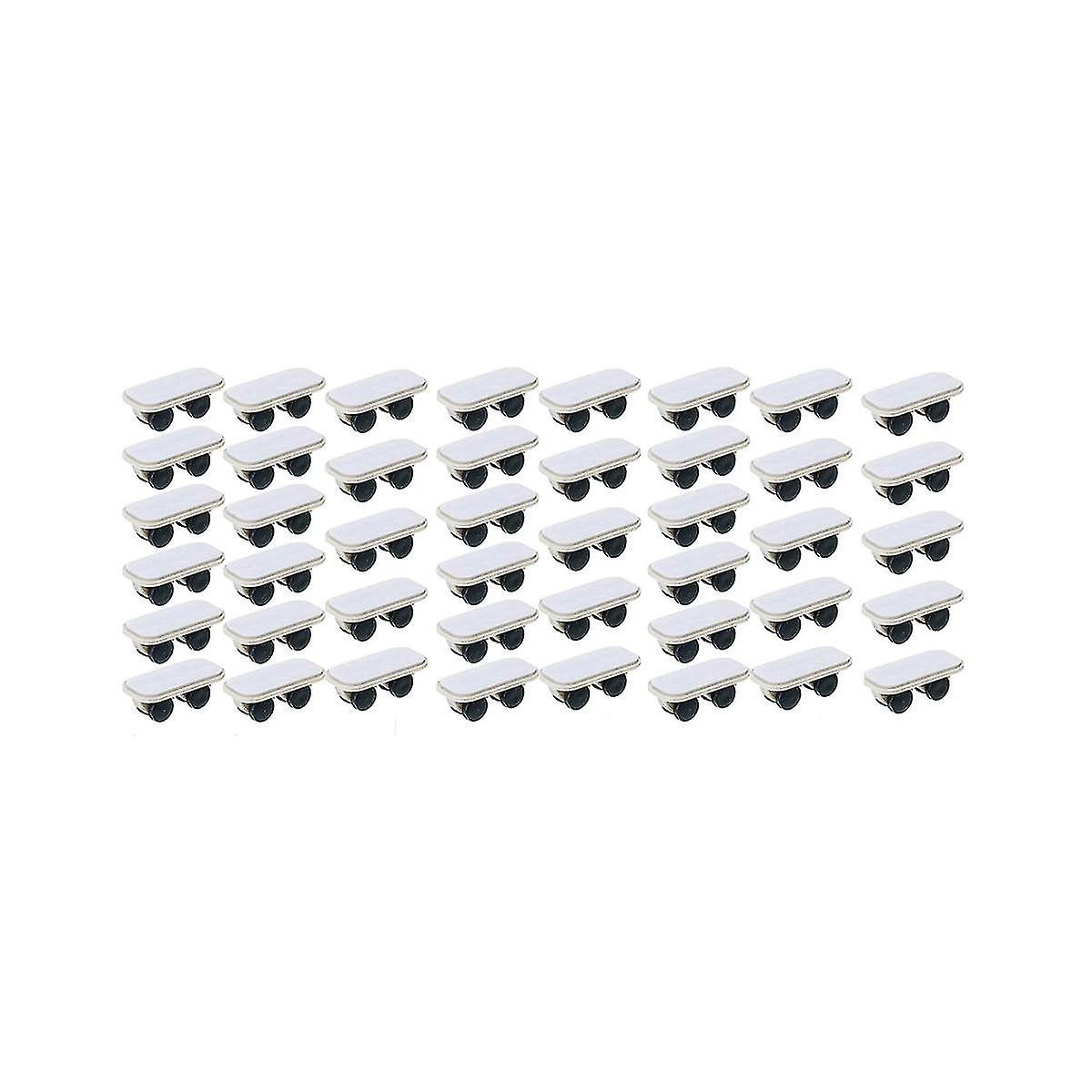 30pcs Wheels Caster Cart On Wheels Boxes Caster S Caster Paste Wheel Stic