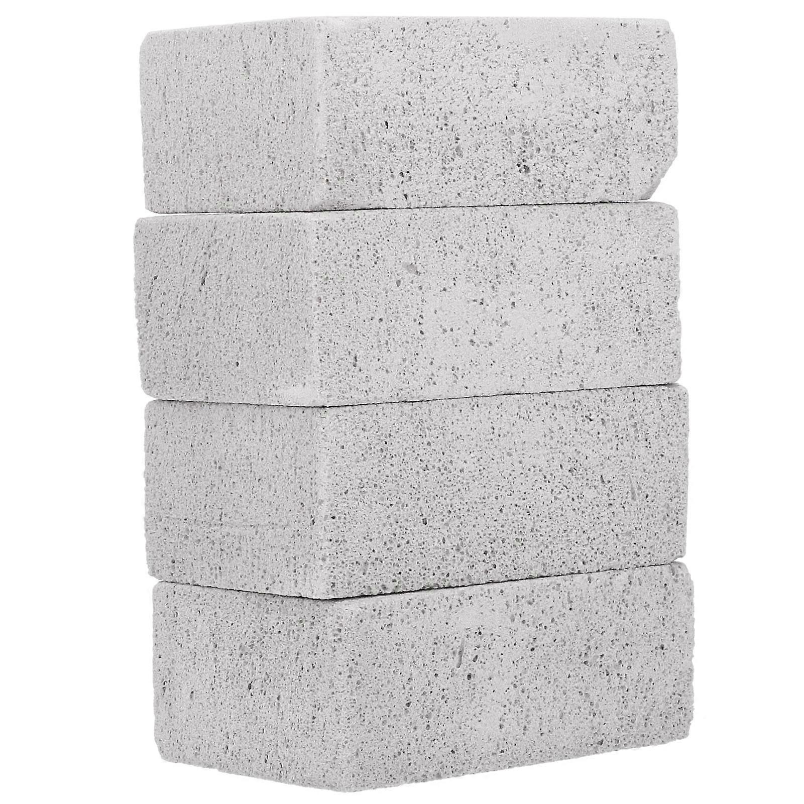 4 Pack BBQ Cleaning Blocks, Bricks, Stains, Grease, Stone, Kitchen Accessory