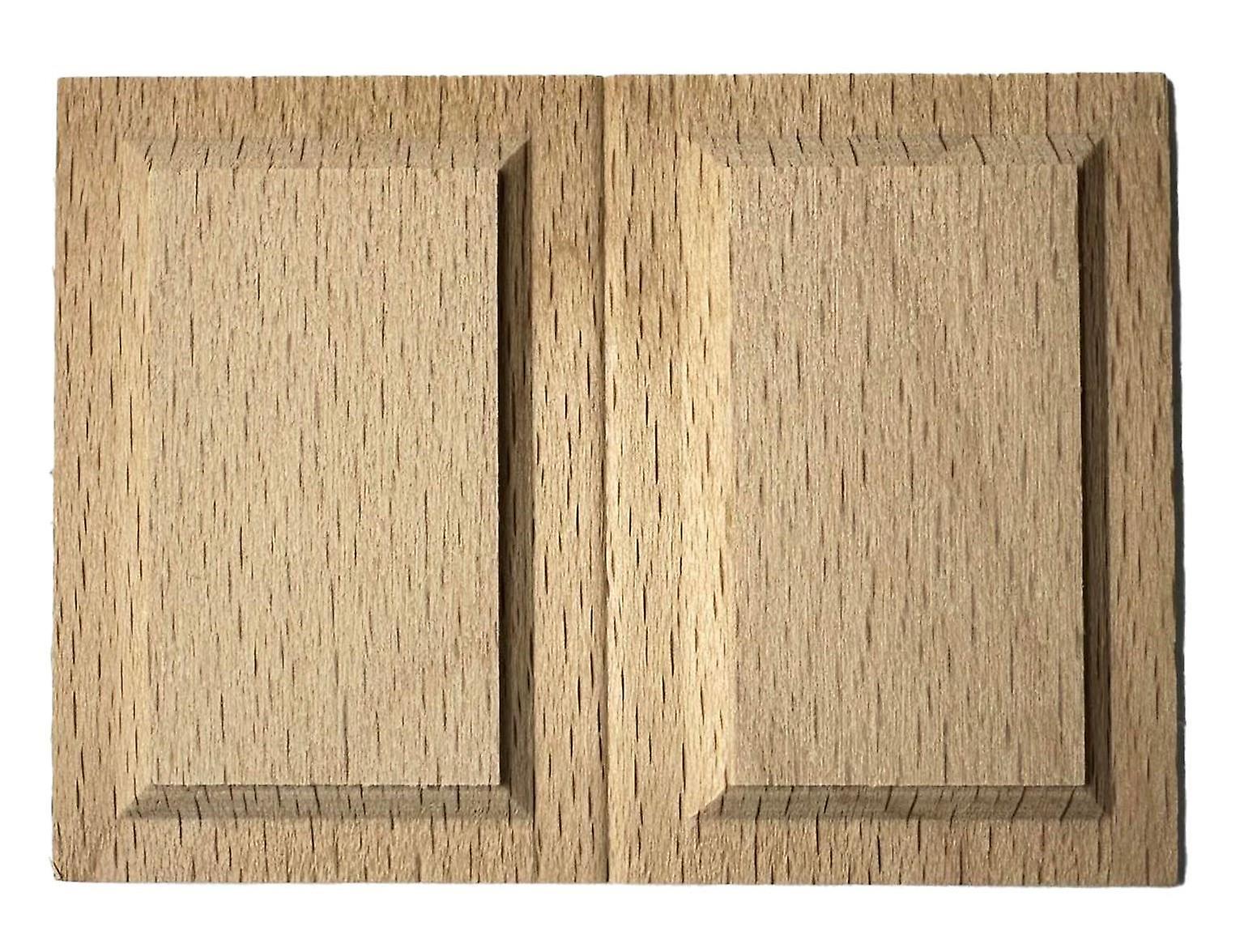 Dolls House Wainscot Wall Paneling Wooden Panel 1:12 Scale Building Component