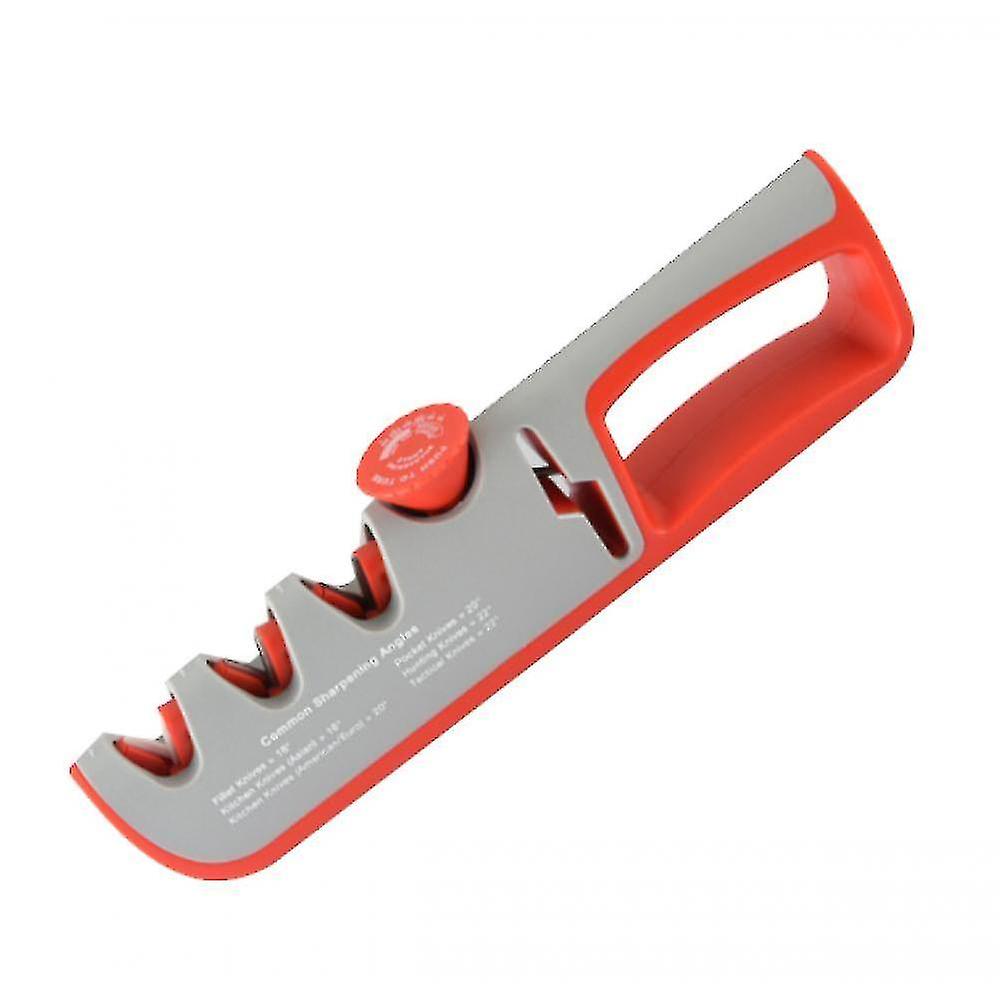 Cookware Sets 4-in-1 Multi-function Sharpening Tool Grey Red