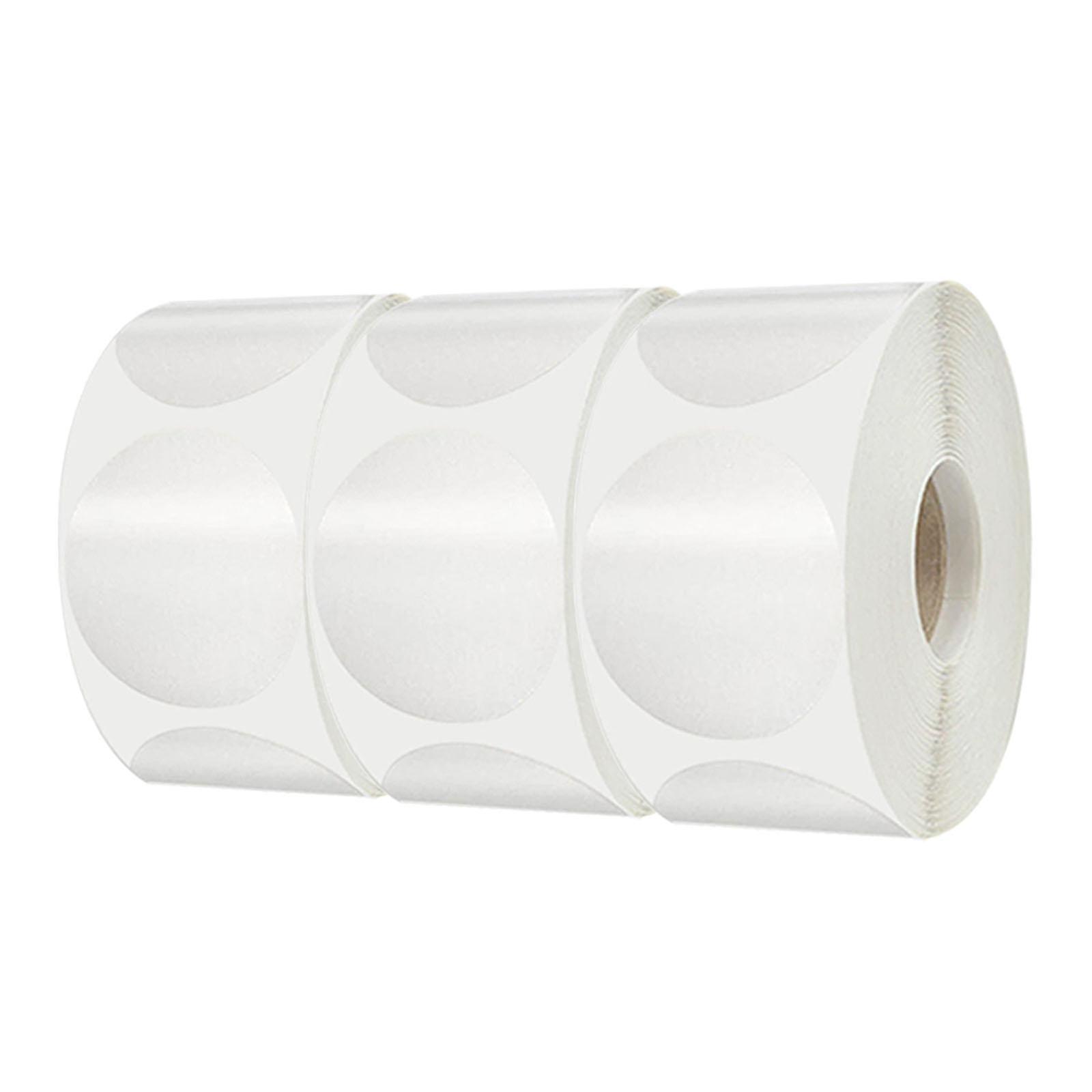 3 Rolls Stickers Circle Gift Box Envelopes 1 inch Sealing Labels Label Tab