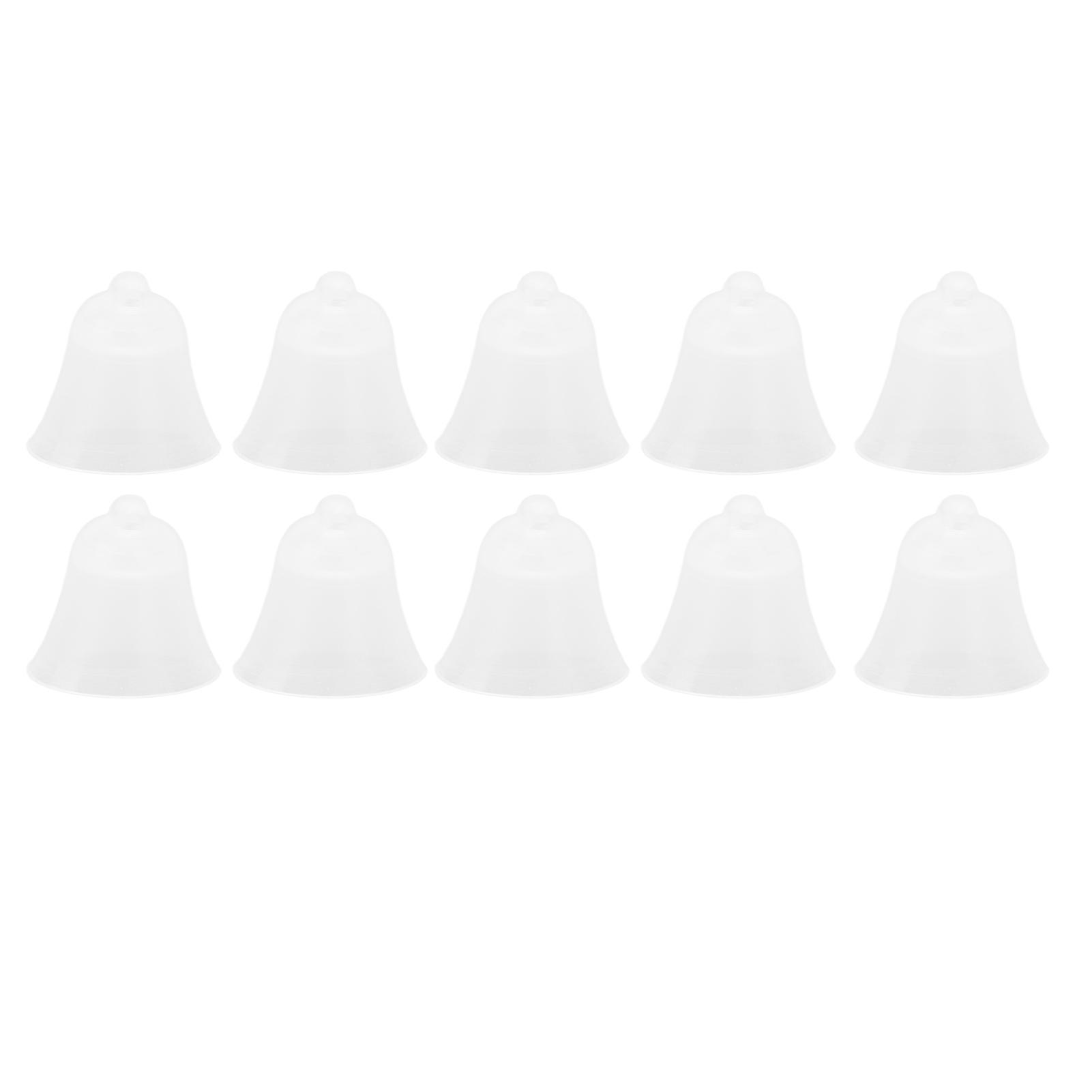 10PCS Hearing Amplifier Domes Replacement Silicone Soft Earplug Eardrum Heads Earbud Tips White S