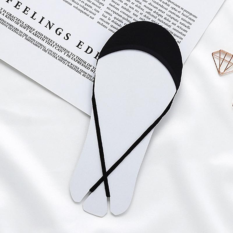 4 Pairs Women's Slingback Liner Sock Forefoot Cushioned Toe-covered Low Cut No Show Sock