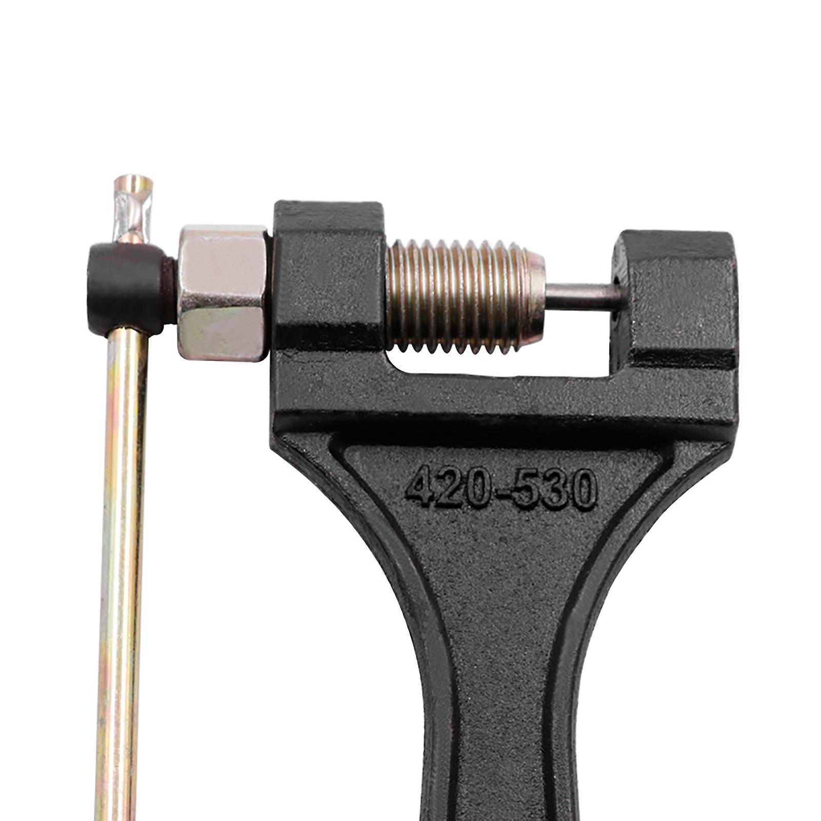 מפסק שרשרת אופניים ברזל אוניברסלי שחור ייעודי שרשרת מסיר כלי לאופנוע 