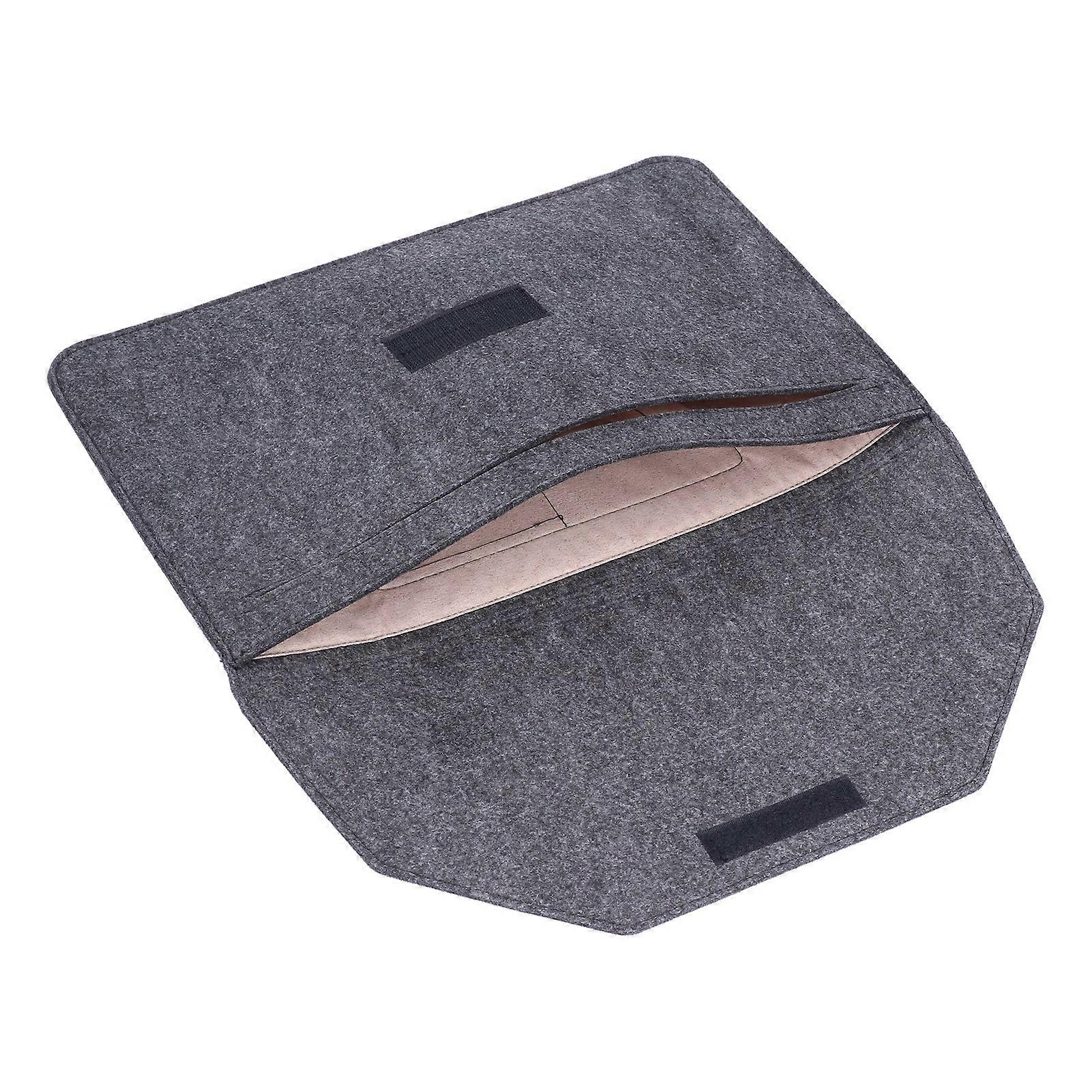 Laptop Sleeve Bag Black Felt Notebook Computer Protective Case Accessories for MacBook11.6in