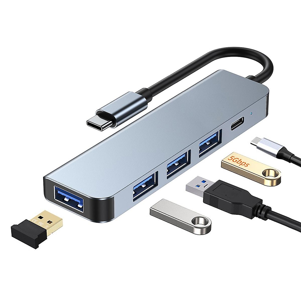 BYL-2301 5 in 1 USB-C / Type-C to USB HUB Adapter