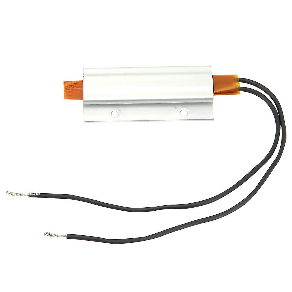 60 * 28 * 7mmアルミニウムハウジングPTC発熱体プレートサーモスタットヒーター(12V / 60°C)