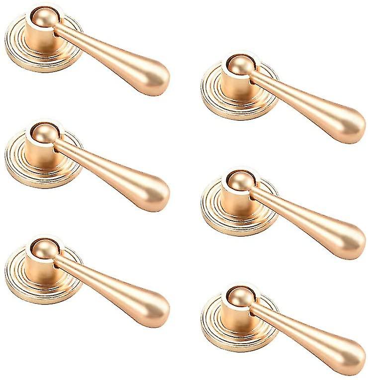 6 Units Zinc Alloy Cabinet Door Drawer Knobs Cupboard Closet Door Knobs Round