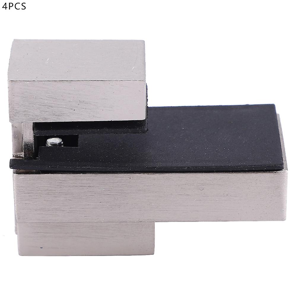 4pcs Glass Fixed Wall Shelf Support Clips and Peg Set #03