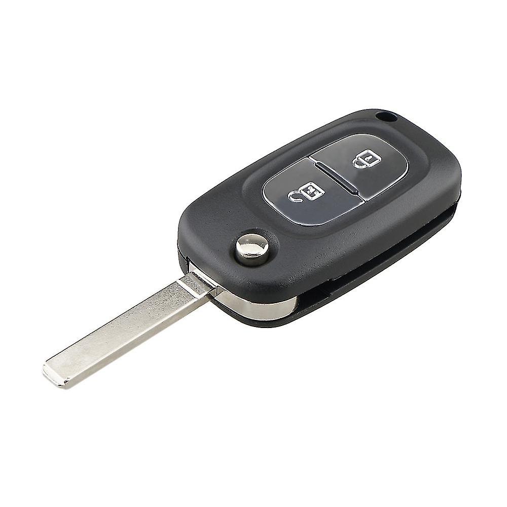 Car Key Replacement 2 Button Car Key Case For Renault Clio / Megane / Kangoo / Modus