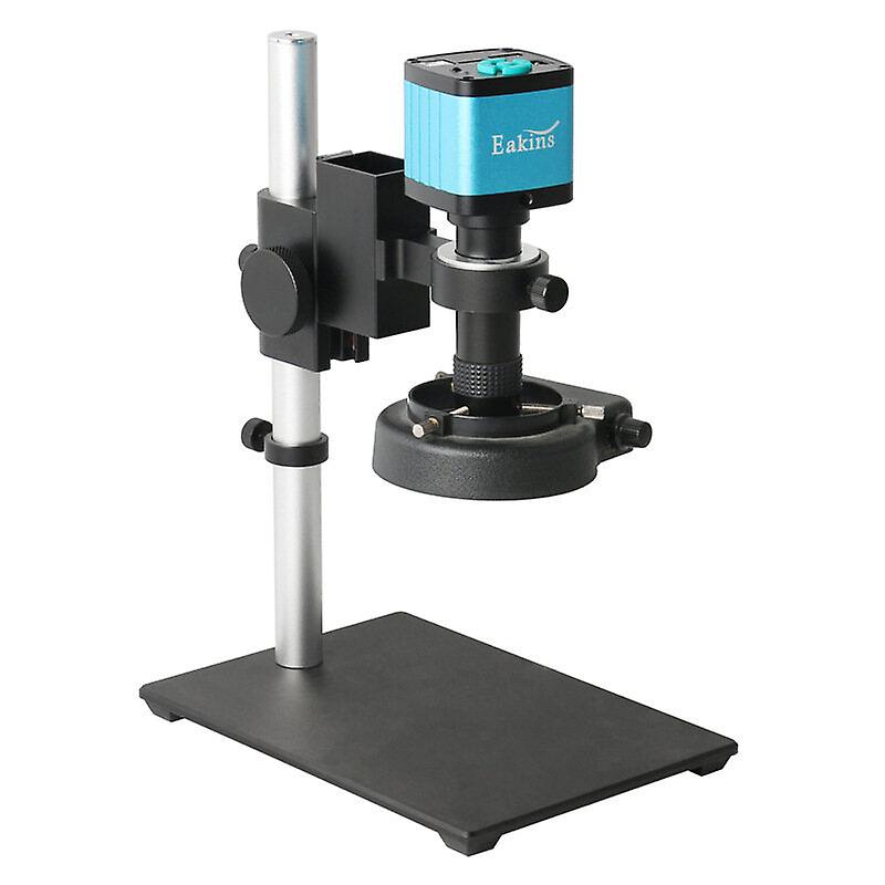 48Mp 4k Hdmi Usb Digital Video Monocular Microscope Camera 1x-130x Zoom C-mount Lens For Soldering Mobile Phone Repair Tools