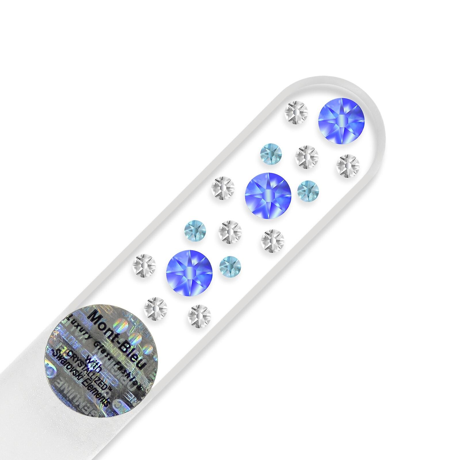 旅行ネイルファイルCN-S1-6 - サファイア - クリスタル