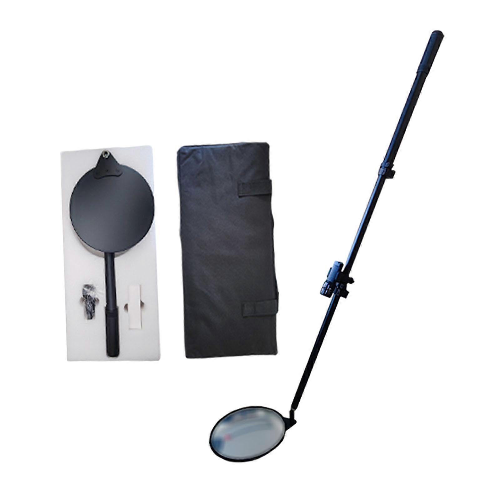 Under Car Inspection Mirror Rectangle for Home Use Home Inspector Car Repair V2 Diameter 20cm