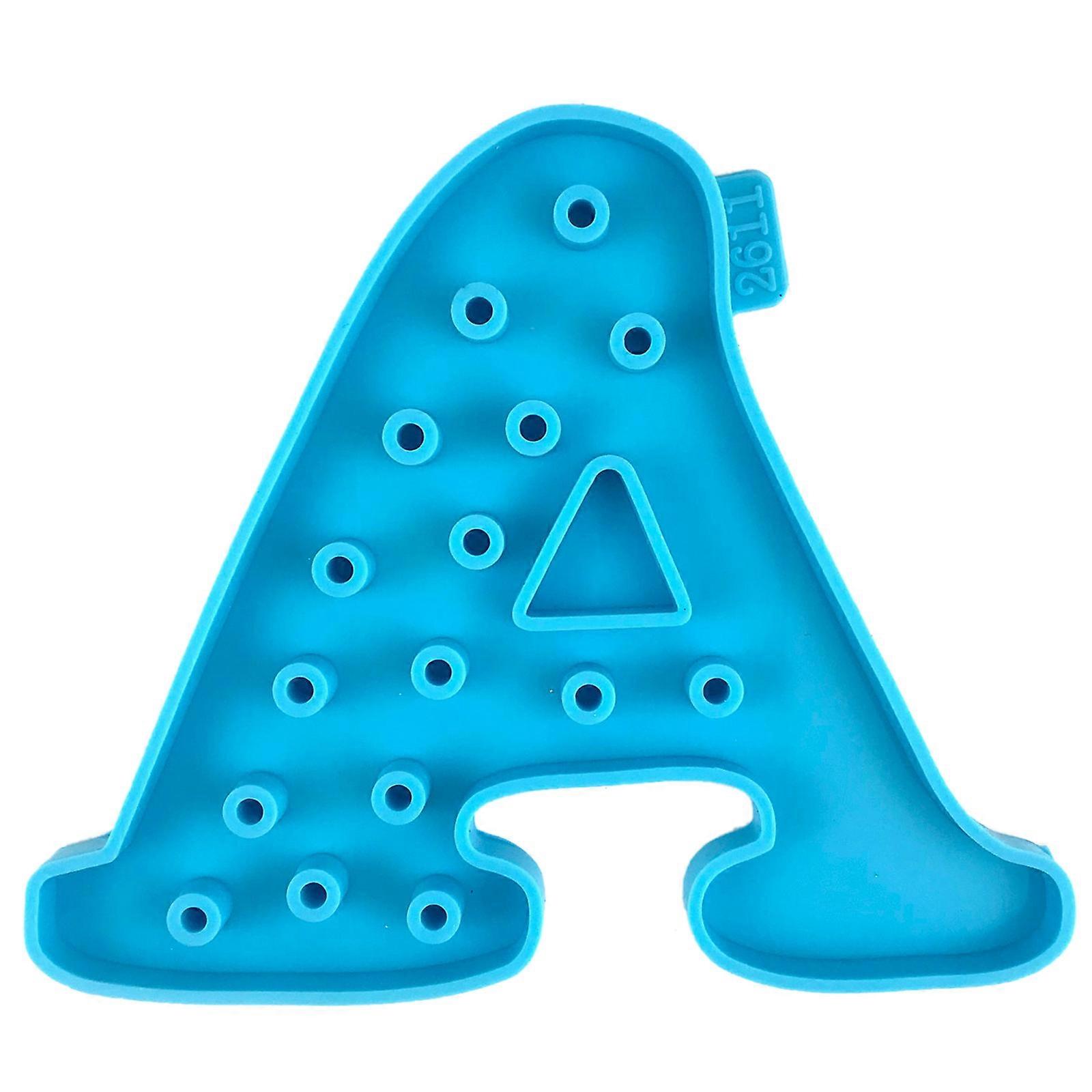 Silicone Mold Happy Easter Letter Threading Fine Material Made Hanging Access