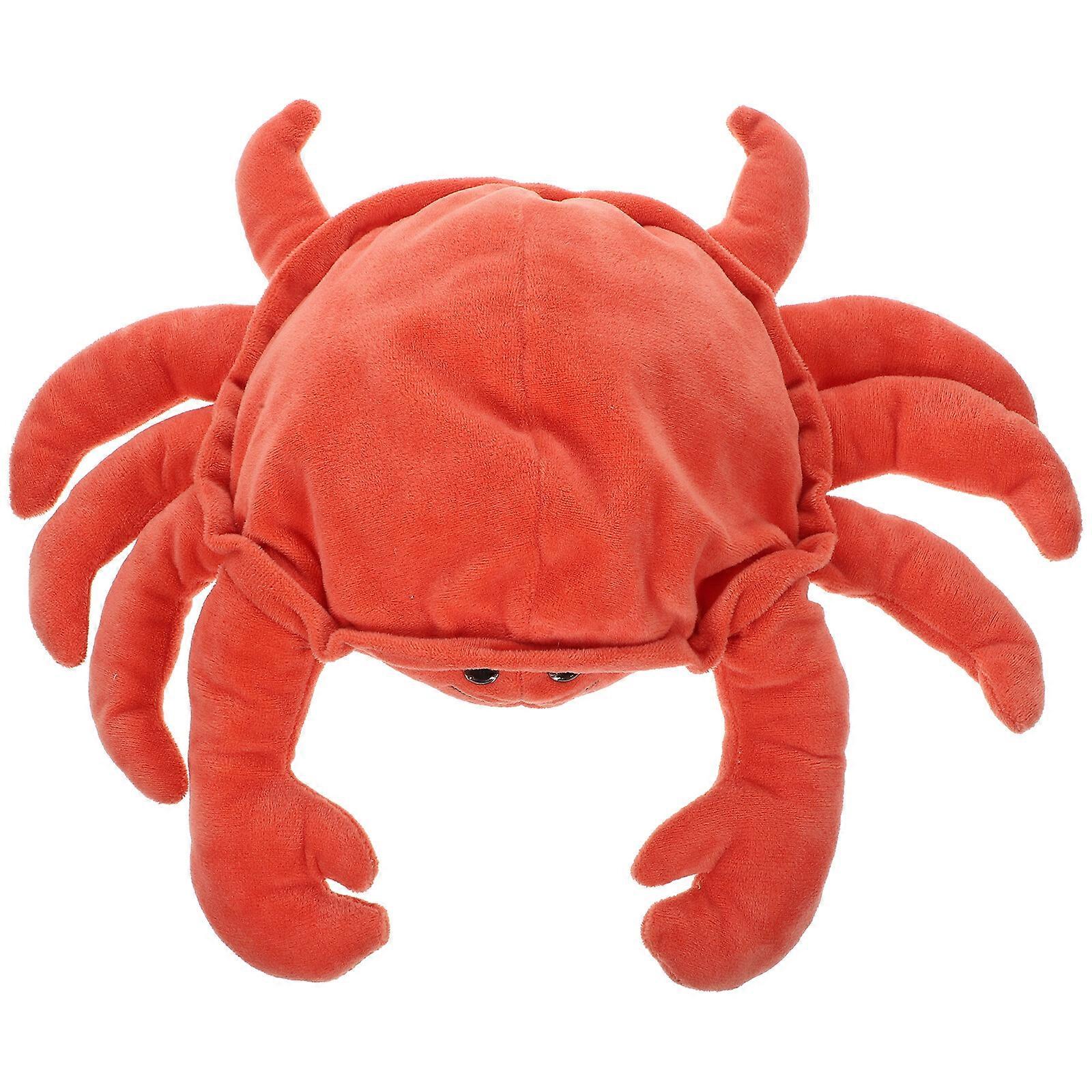 Parent Telling Story Hand Puppet Toy Parent-child Interactive Toy Crab Hand Puppet Toy