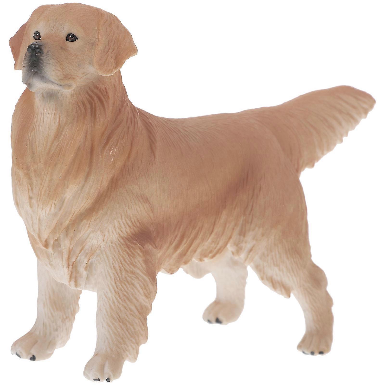 Dog Model Simulation Animal Educational Model Plastic Simulation Puppy Model