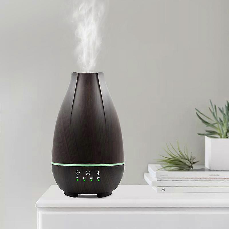 Essential Oil Diffuser, Cool Mist Humidifier and Aromatherapy Diffuser with 500ML for Large Rooms, Adjustable Timer, Mist Mode and 7 LED Light Colors,