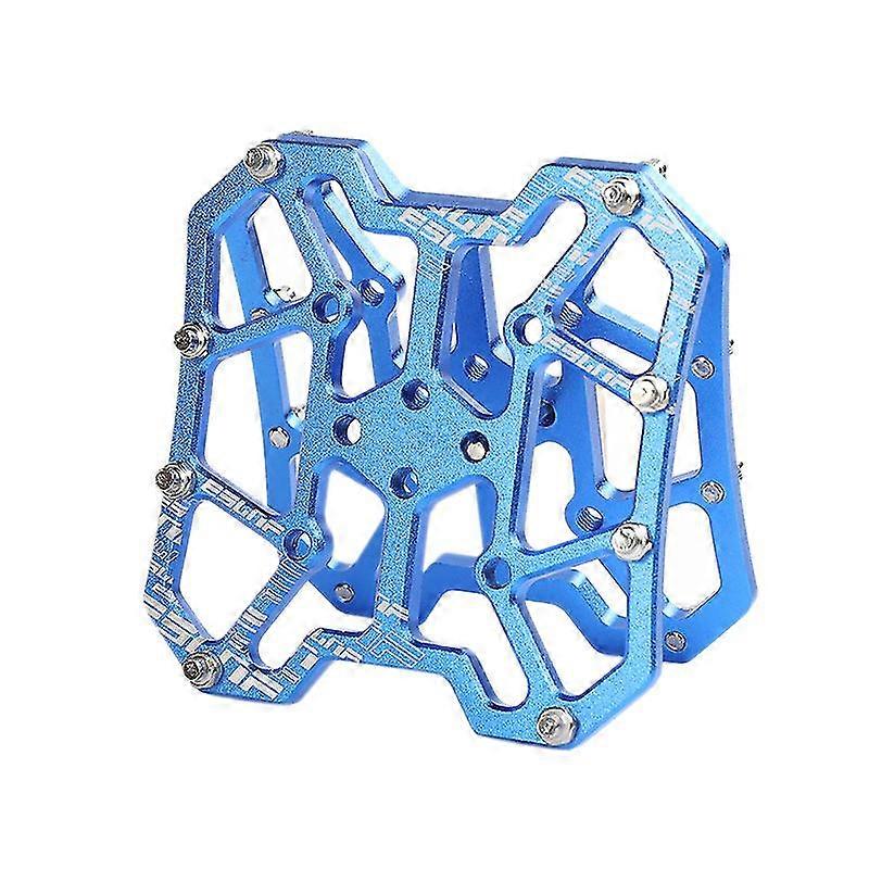 Eslnf 1 Pair Clipless Pedal Platform Adapters dla Spd Pedal Blue