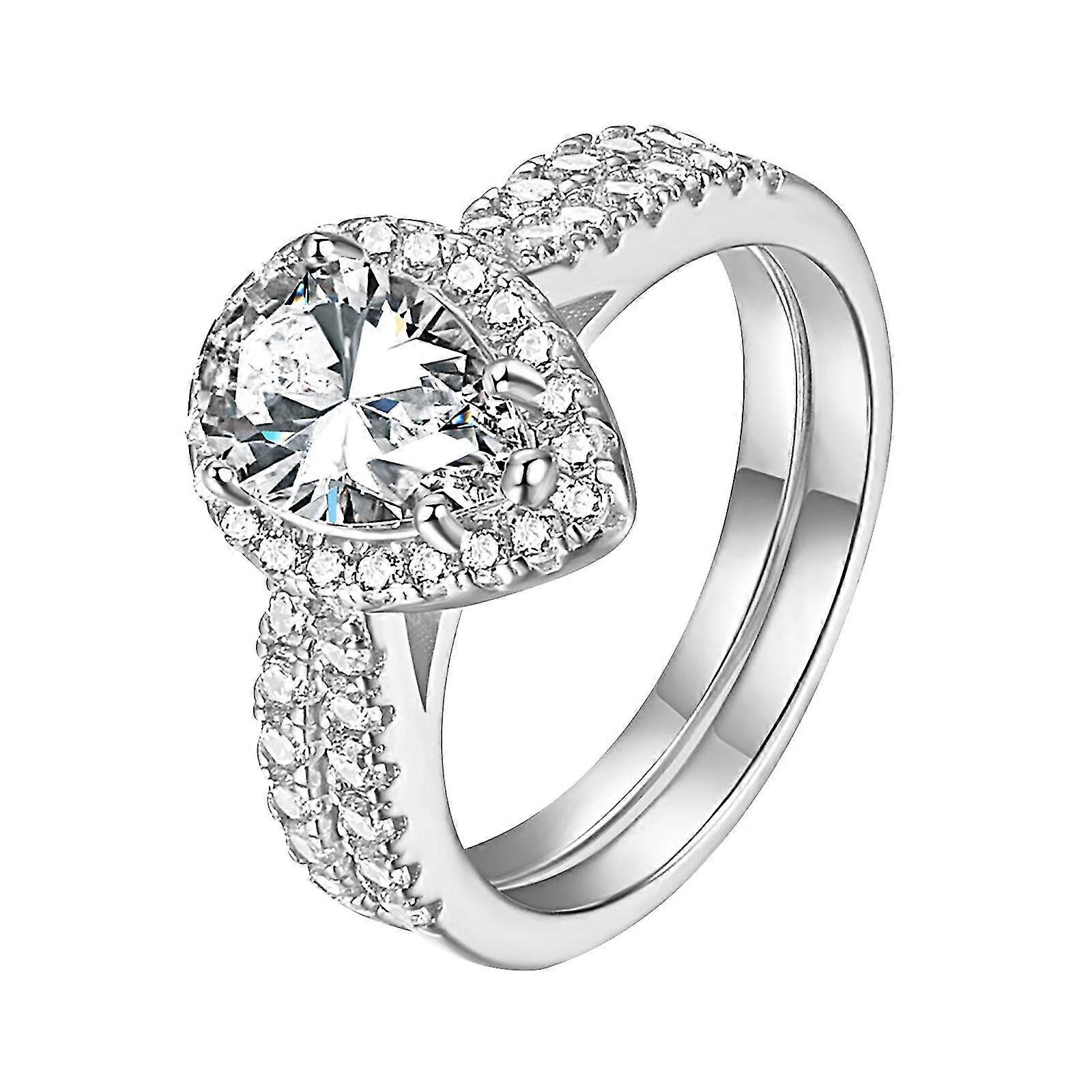 the new diamond heart can be split ring to show your unique temperament