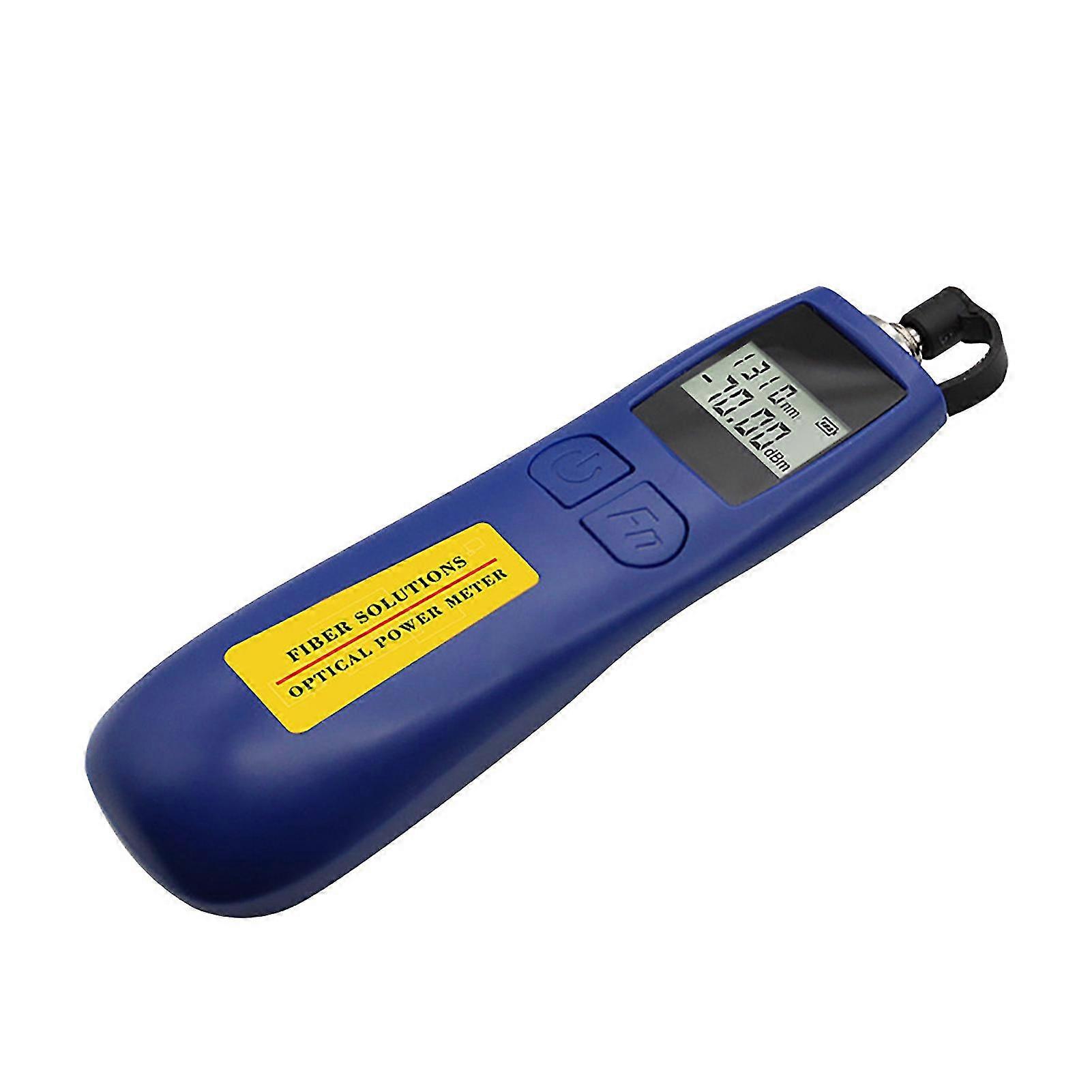 Optical Power Meter Handheld Fiber Light Meter Accurate Measurement -70 to +10dBm Plug and Play
