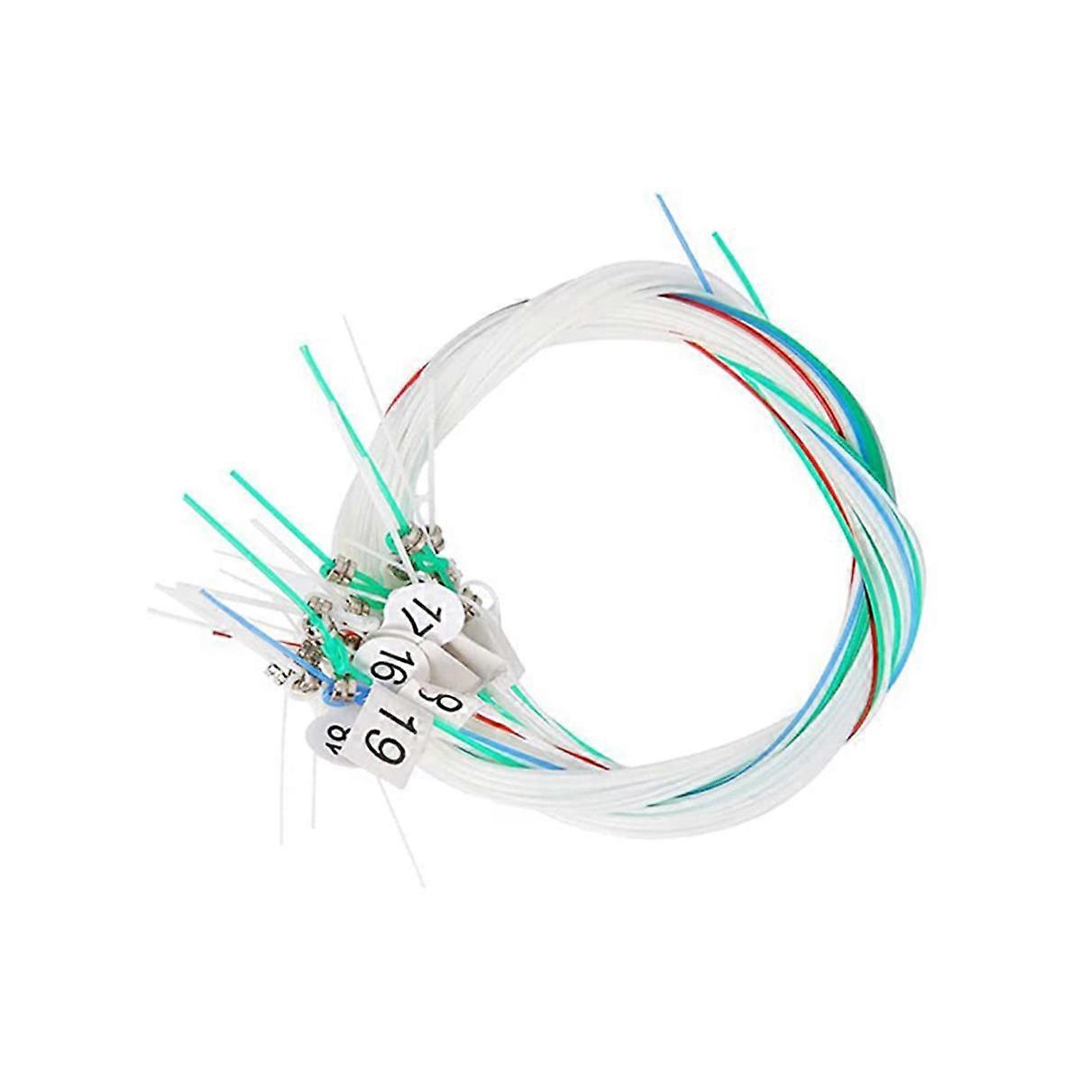 Corde complete 1 set 19 Nylon String Sostituzione per arpa a sette corde Arpa Parti dello strumento per arpa a sette corde